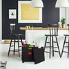 Relaxdays Einkaufstrolley klappbar, bis 35 kg, 50 l Kiste, Produktbild-Vorschau 2