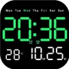 Multifunktionale LED-Wanduhr, Fernbedienung, Timing, Produktbild-Vorschau 1