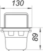 Dallmer Schlammeimer 209x130x89mm (LBH) passend zu Produktbild-Vorschau 3