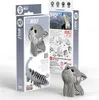 Eugy der Wolf. Öko-Puzzle 3D Produktbild-Vorschau 5