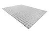 Teppich BUBBLE silber 21 IMITATION VON KANINCHENFELL 3D - Produktbild-Vorschau 3