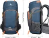 65L Wasserfester Wanderrucksack mit Regenschutz Outdoor Produktbild-Vorschau 8