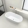 Duschspa 170x80cm freistehende ovale Acryl-Badewanne in Produktbild-Vorschau 4