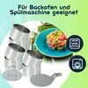 Dessert- & Speiseringe (6er-Set) Ø 8 cm mit Heber & Produktbild-Vorschau 2