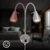 BRILONER TUSA Lampe de lecture LED orientable bras flexible Voir les images du produit 8