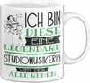 Studiomusikerin Tasse Geschenk Ich Bin Diese Eine Legendäre Produktbild-Vorschau 1