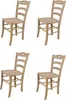 t m c s Tommychairs - Set di 4 sedie CUORE per cucina e Anteprima dell’immagine prodotto 1