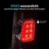 Inlustro LED Fahrradlicht Set vorne und hinten, USB-C Produktbild-Vorschau 10