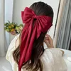 Französisch Haarspeld mit großem Strik für Damen in Rot Produktbild-Vorschau 2