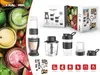 A collage of product shots and lifestyle images of smoothies. Podgląd zdjęcia produktu