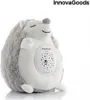 A plush hedgehog toy with a projector on its belly. Voir les images du produit