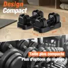 DH FitLife 2,5–25 kg Hantel Set – Verstellbare Kurzhanteln Produktbild-Vorschau 4