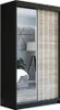 Schwebetürenschrank, 2-türig Schrank mit Spiegel! Moderne Produktbild-Vorschau 2