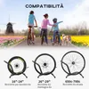 Cavalletto Portabici per Pneumatici in Acciaio 59x41x38 cm Anteprima dell’immagine prodotto 5