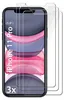 3x iPhone 11 Pro Panzerglas Panzerfolie Schutzglasfolie Produktbild-Vorschau 1