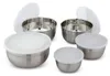 Set di 5 ciotole da cucina, acciaio inossidabile/plastica, Anteprima dell’immagine prodotto 5