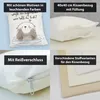 Otter Kuschelkissen mit Spruch Weißt du eigentlich wie toll Produktbild-Vorschau 4