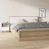 vidaXL Nachttische 2 Stk. Weiß 40x35x50 cm Produktbild-Vorschau 1