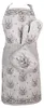 Clayre & Eef Ofenhandschuh 18x30 cm Beige Baumwolle Hirsch Produktbild-Vorschau 4