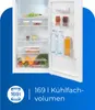 Exquisit Kühl- und Gefrierkombination KGC270-45-040E weiss Produktbild-Vorschau 3
