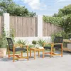 Design Gartenstühle 2 Stk. Schwarz Poly Rattan und Produktbild-Vorschau 1