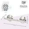 bremermann Bad-Serie PIAZZA - Hakenleiste mit 4 Haken, aus Produktbild-Vorschau 7
