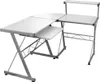 vidaXL Eck Computertisch Weiß 132x112x99 cm Holzwerkstoff - Produktbild-Vorschau 2