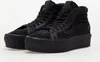 A pair of black Vans Sk8-hi platform sneakers. Voir les images du produit