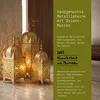 Laterne, Frans model, vierkant, in oosters design, Productafbeelding-voorbeeld 5