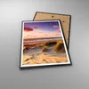Gerahmtes Poster - Schwarzer Rahmen - Meer Strand Düne - Produktbild-Vorschau 3