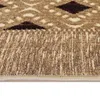 Läufer NOLY BEIGE 100x400 cm Kurzflor Designer Produktbild-Vorschau 5