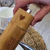 Räder Salzmühle GLÜCK und Pfeffermühle LIEBE Set Bambus Produktbild-Vorschau 6