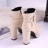 Bottes mode ASKSA pour femme, avec fermeture éclair Voir les images du produit 4