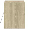 vidaXL TV-Wandschrank mit LED-Beleuchtung Sonoma-Eiche Produktbild-Vorschau 7
