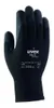 A black and gray glove is shown against a white background. Produktbild-Vorschau