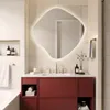 LED Designspiegel 77×76,6 cm – Großer, organischer Produktbild-Vorschau 2