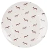 Clayre & Eef Assiette plate Ø 26 cm Beige Marron Porcelaine Voir les images du produit 1