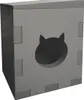 ELHARE Maison pour chat isolée et résistante aux Voir les images du produit 2
