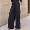Boho Hosenrock, Weite Sommerhose - Schwarz, Damen, Viskose, Produktbild-Vorschau 5