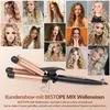 Lockenstab 3 Fässer Welleneisen Keramik Mermaid Hair Waver Produktbild-Vorschau 8