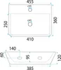 Rea Aufsatzwaschbecken Altea Cloudy Square Grey Produktbild-Vorschau 5