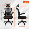 Bürostuhl Ergonomisch mit Verstellbarer Kopfstütze, Produktbild-Vorschau 2