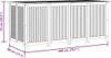 vidaXL Gartenbox 200x80x75 cm Massivholz Akazie Produktbild-Vorschau 7