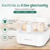 Emerio Smart Eierkocher - 6 Eier, 400W – Sprachansagen Produktbild-Vorschau 5