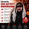Horror Braut Nonne Maske – Halloween Kostüm & Fasching Produktbild-Vorschau 4