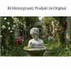 Bellissimo busto di Iris in pietra fusa, perfetto per il Anteprima dell’immagine prodotto 4
