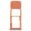 Sim Karten Halter für Samsung Galaxy A70 Orange Card Tray Produktbild-Vorschau 1