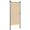 Vonkajšia roleta oranžovo-biela 100x270 cm látka a oceľ Náhľad obrázku produktu 5