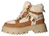 Buffalo Scarpe da donna Stivali stringati Marrone Tempo Anteprima dell’immagine prodotto 10