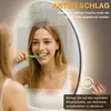 PESENXAN Asymmetrischer LED-Badspiegel mit Beleuchtung Produktbild-Vorschau 9